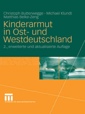 cover image of Kinderarmut in Ost- und Westdeutschland